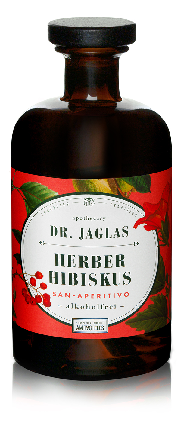 Dr. Jaglas Herber Hibiskus San Aperitivo alkoholfrei