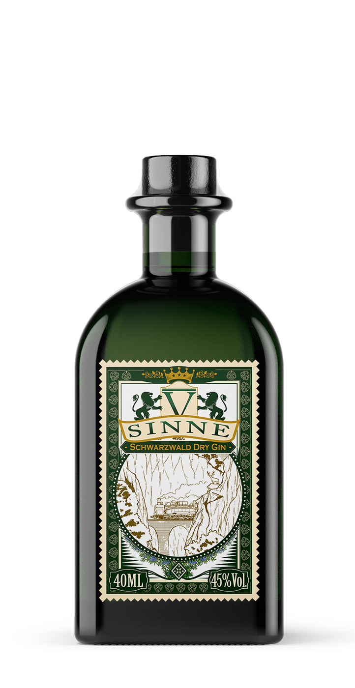 V-Sinne Schwarzwald Dry Gin Miniatur