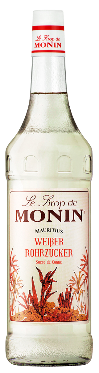 Monin weißer Rohrzucker Sirup 1000 ml