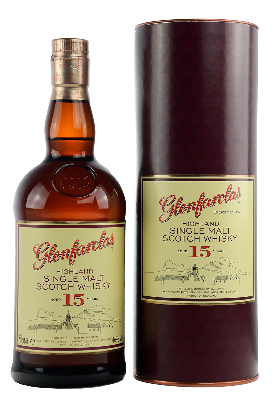 Glenfarclas Single Malt Whisky 15 Jahre