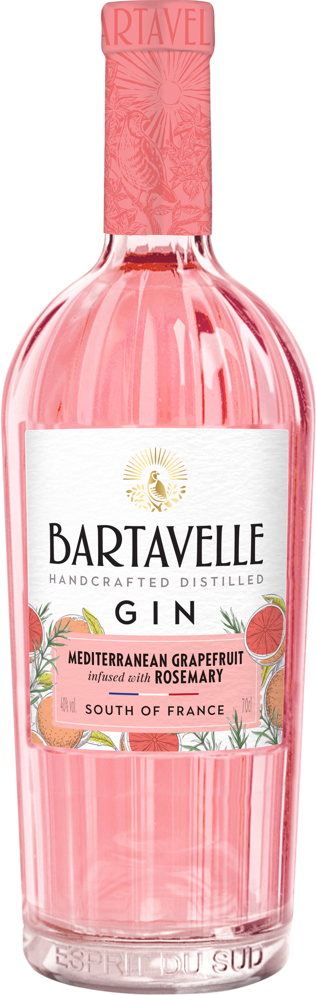 Bartavelle Gin Grapefruit + Rosemarin