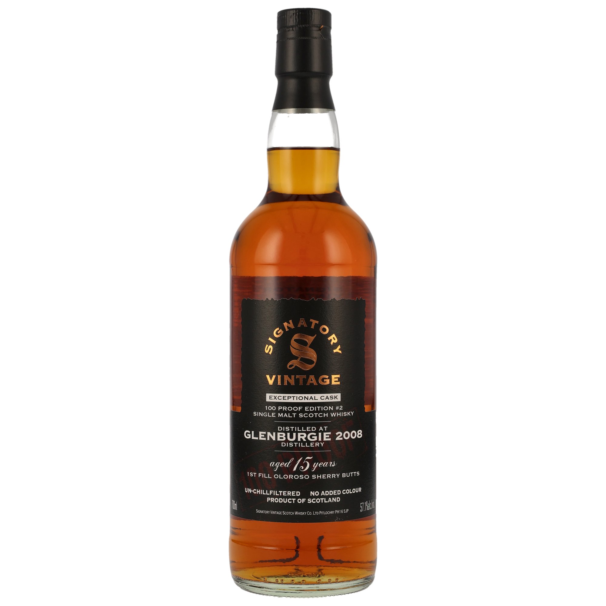 Glenburgie 2008 Signatory Single Malt Whisky Exceptional Cask Edition #2