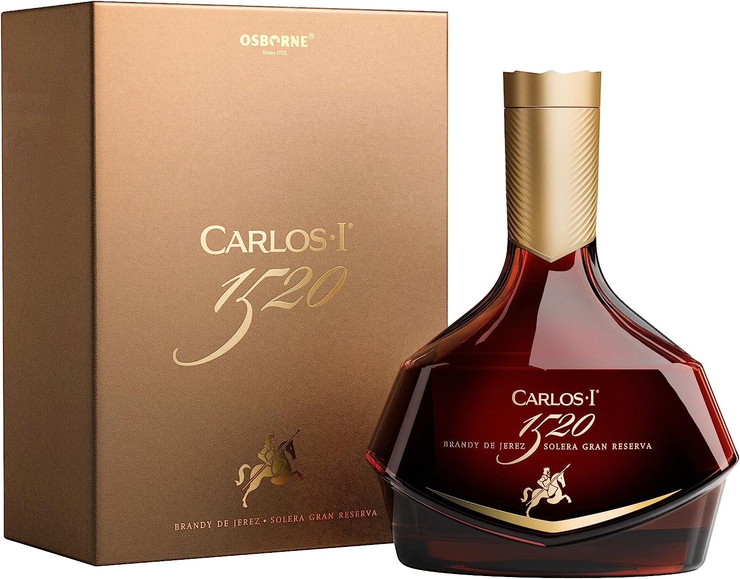 Carlos I 1520 Brandy de Jerez Solera Gran Reserva