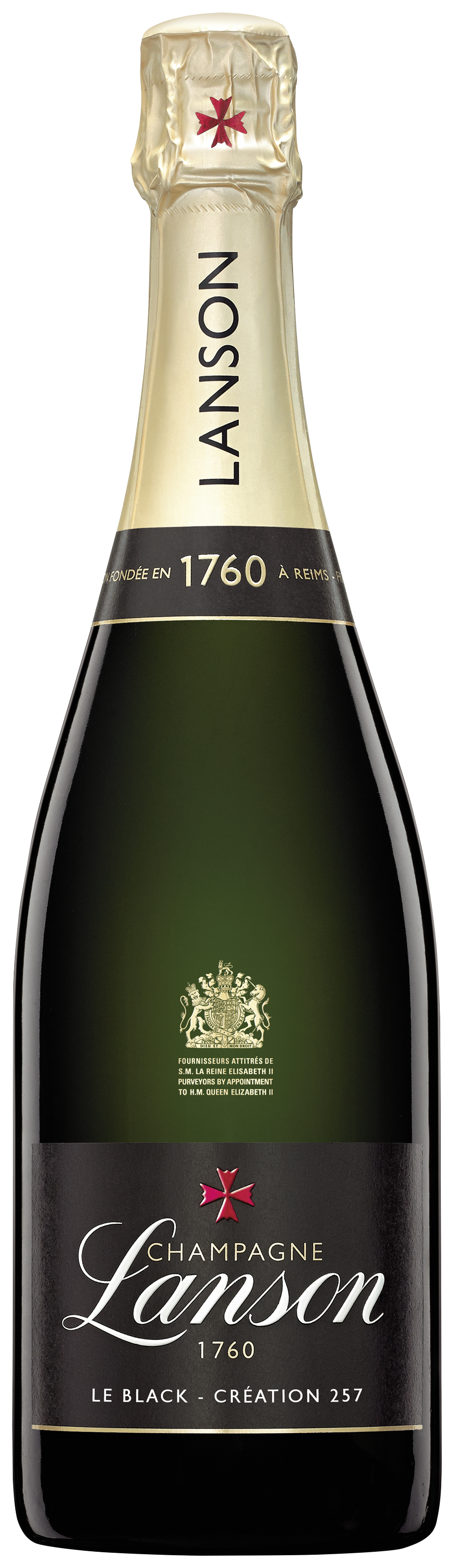 Lanson Champagne Le Black Creation 257 Brut in Geschenkverpackung