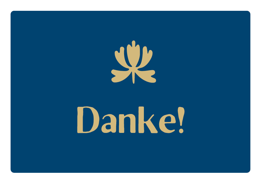 Grußkarte "Danke"