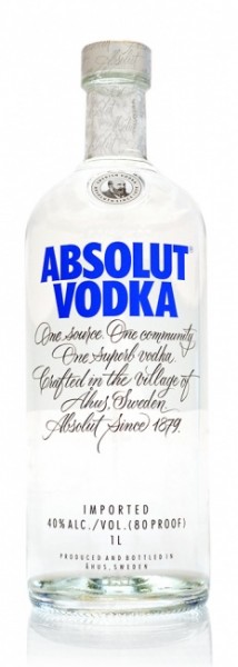 Vodka Absolut Blue Label