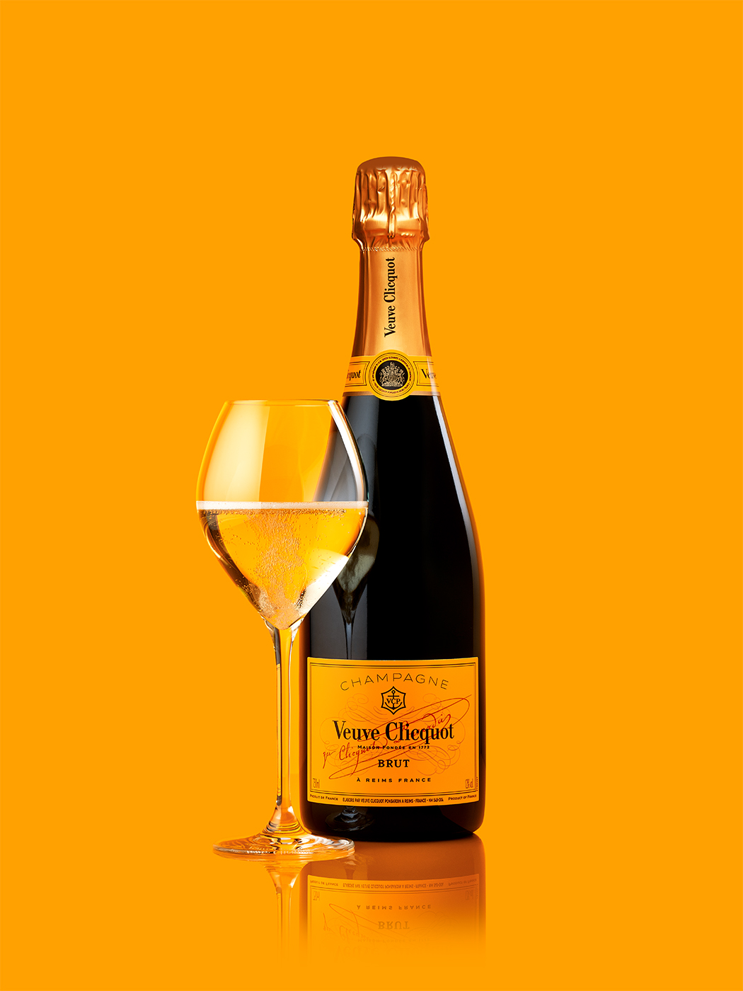 Veuve Clicquot Champagner Yellow | Label ml Spirituosen Wolf Brut 750 12.5% Vol. 