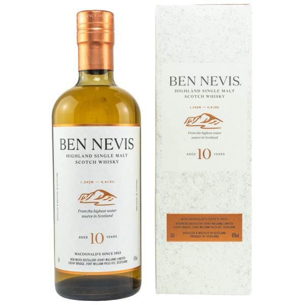Ben Nevis Single Malt Whisky 10 Jahre