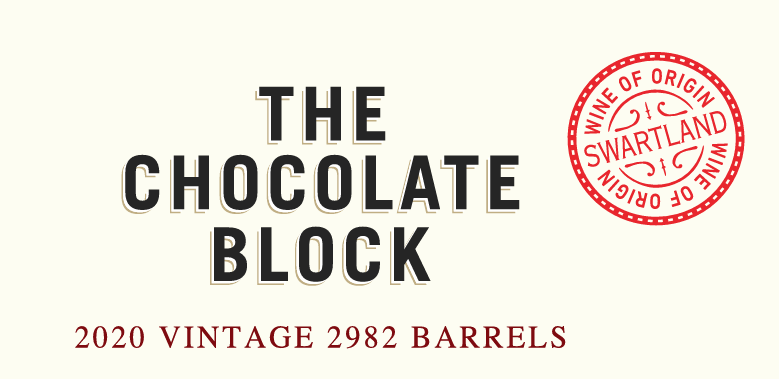 Boekenhoutskloof The Spirituosen 750 ml | Chocolate Wolf 2021 Block