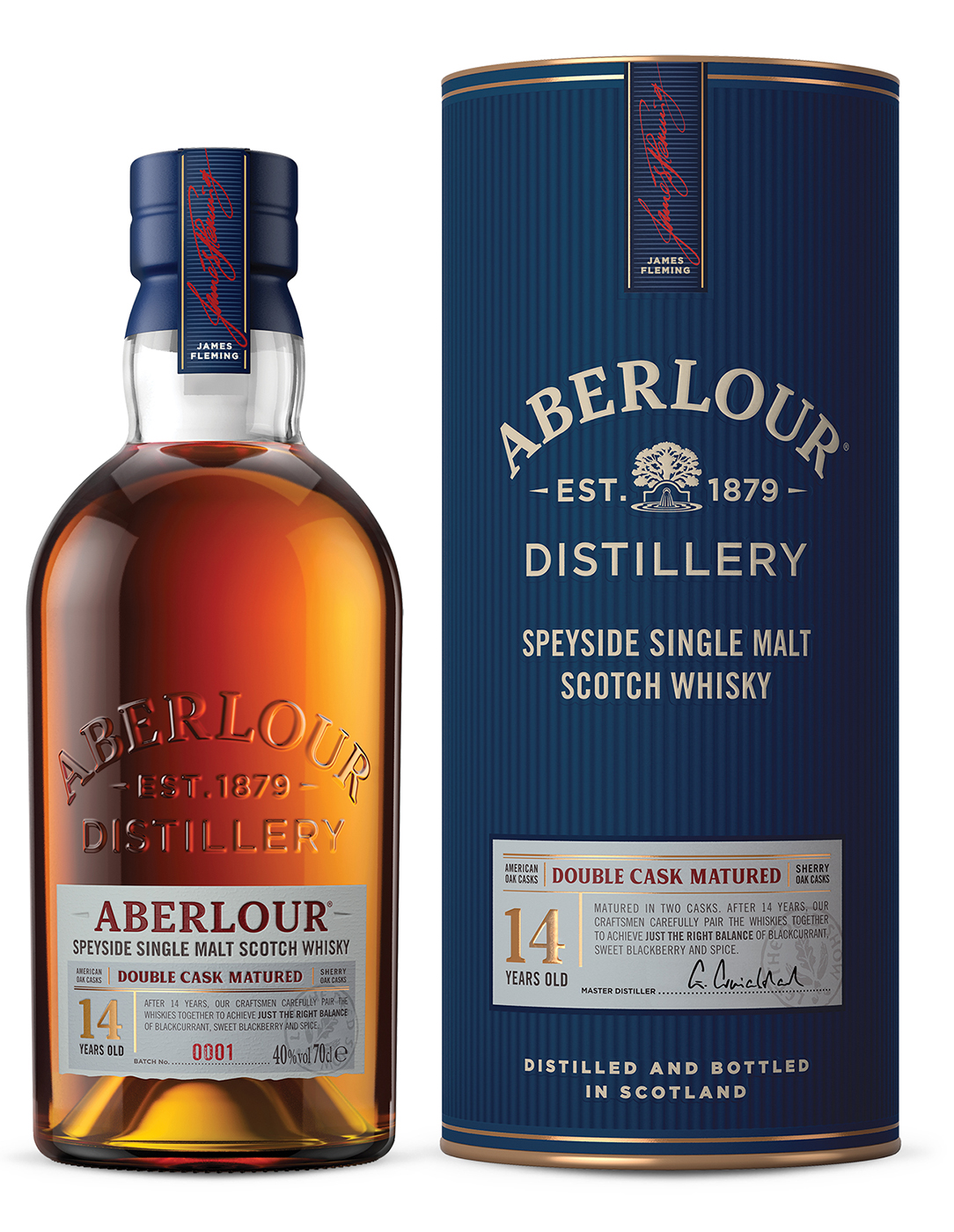 Aberlour Single Malt Oak Whisky (1 Spirituosen x 14 Wolf Double Jahre | 0.7l)